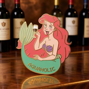 Aquaholic – Enamel Pin