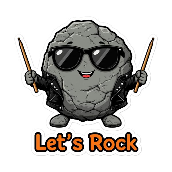 Let's Rock - Sticker
