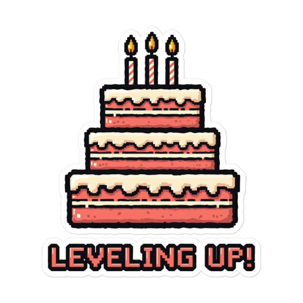 Leveling Up! - Sticker