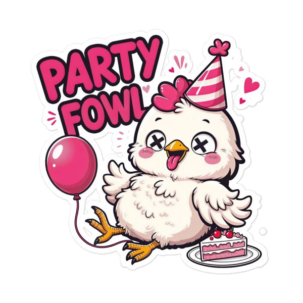 Party Fowl - Sticker