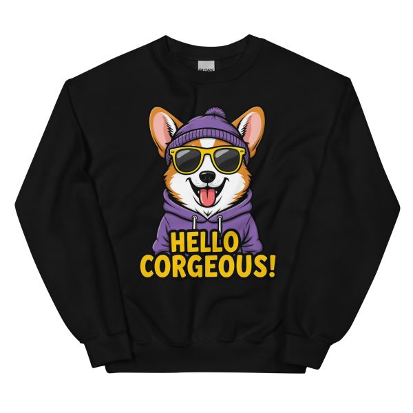 Hello, Corgeous! - Unisex Sweatshirt