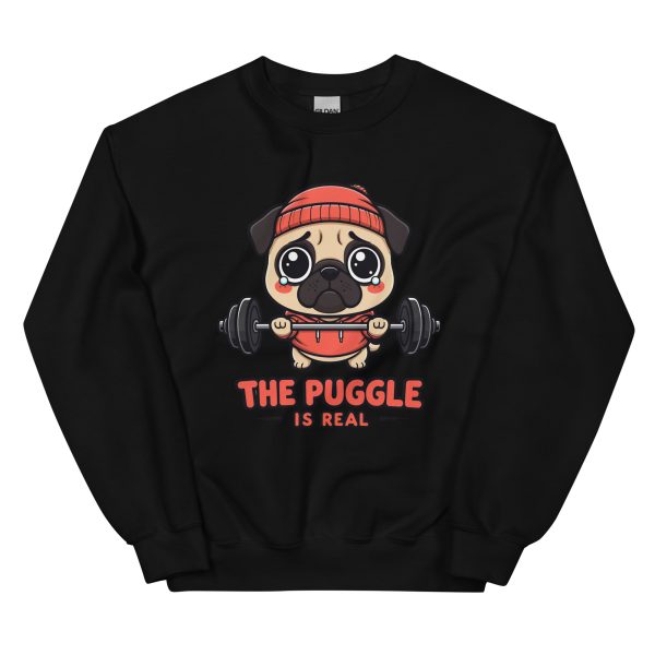 The Puggle is Real - Unisex Sweatshirt