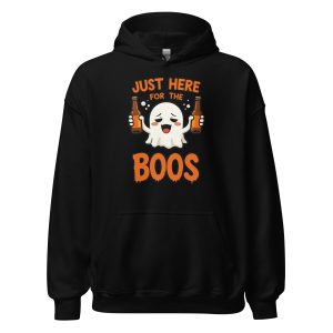 Just Here for the Boos - Unisex Hoodie