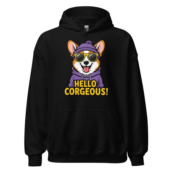 Hello, Corgeous! - Unisex Hoodie
