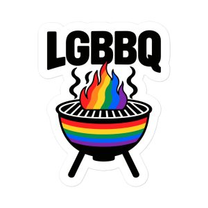 LGBBQ - Pride LGBTQ Queer Community - Sticker