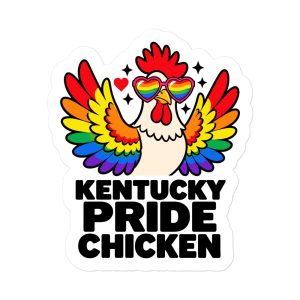 Kentucky Pride Chicken - Pride LGBTQ Queer Community - Sticker