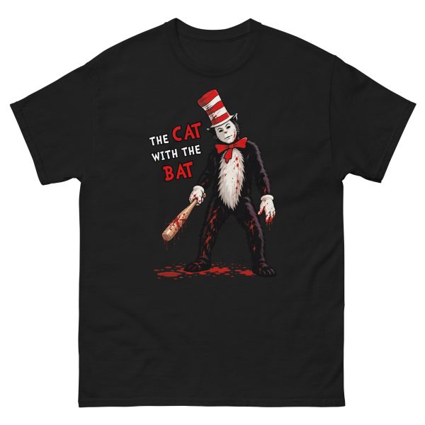 The Cat with the Bat - Serial Killer Doctor Seuss Hat Mike Myers - Unisex T-Shirt