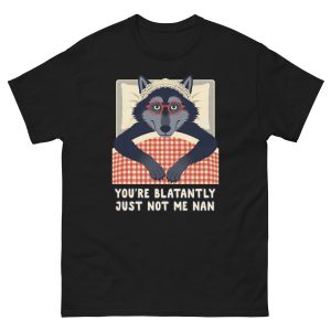You're Blatantly Just Not Me Nan - Big Bad Wolf TikTok Red Riding Hood - Unisex T-Shirt