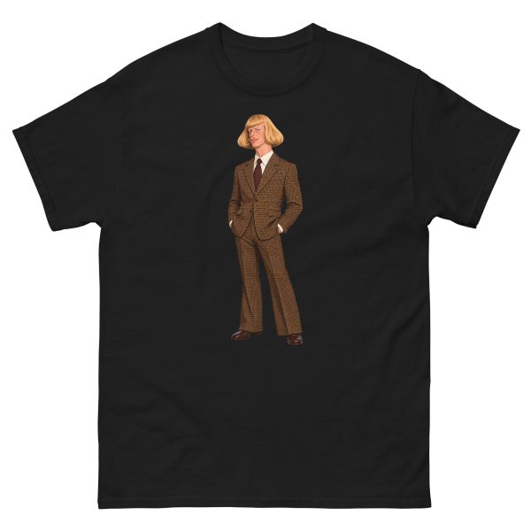 Jean Phil - Blond Bob Curled Moustache Formal Suit Philanthrope Shadowboxing - Unisex T-Shirt