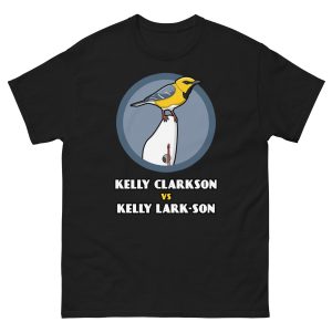 Kelly Clarkson vs Kelly Lark-son - Singing Bird Molly Art Play Drama Controversy - Unisex T-Shirt