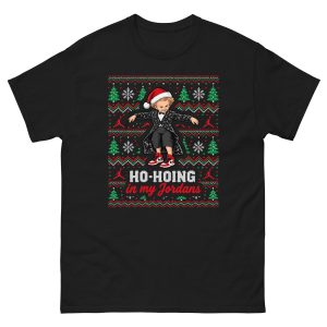Ho-Hoing in my Jordans – Tiptoeing Tip Toe Wing Jawwdinz Rumpelstiltskin Ugly Christmas - Unisex T-Shirt