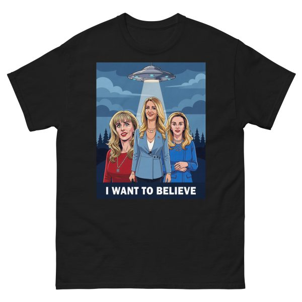 I Want to Believe - Susan Dell Kelly Loeffler Barbera H Thornhill Trump Administration Senator Aliens White House - Unisex T-Shirt