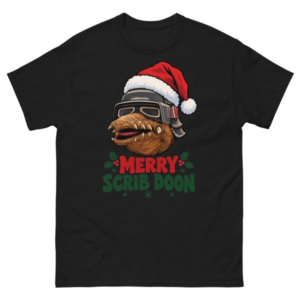 Merry Scrib Doon – Biddy Blas Christmas Wars Star Galactic League Racer - Unisex T-Shirt
