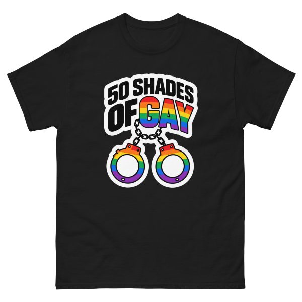 50 Shades of Gay - Pride LGBTQ Queer Community - Unisex T-Shirt
