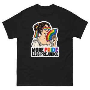 More Pride Less Prejudice - Pride LGBTQ Queer Community - Unisex T-Shirt