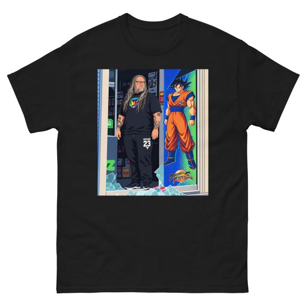 French Goku Hero - Pierre Micromania Nice France Unrest Glass Dragon Ball - Unisex T-Shirt