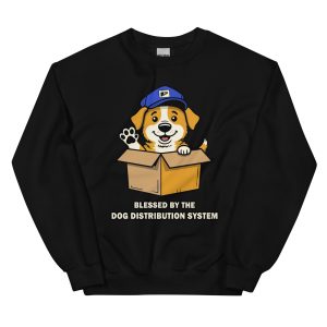 Blessed by the Dog Distribution System - Unisex Sweatshirt