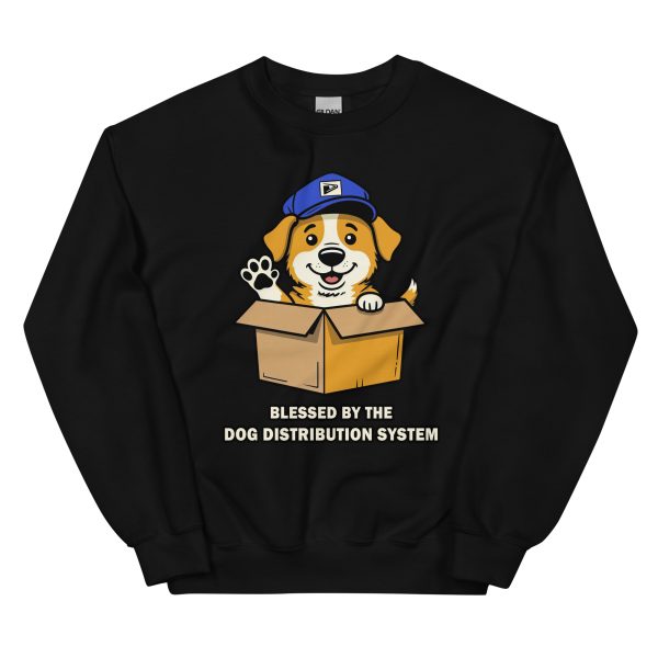 Blessed by the Dog Distribution System - Unisex Sweatshirt