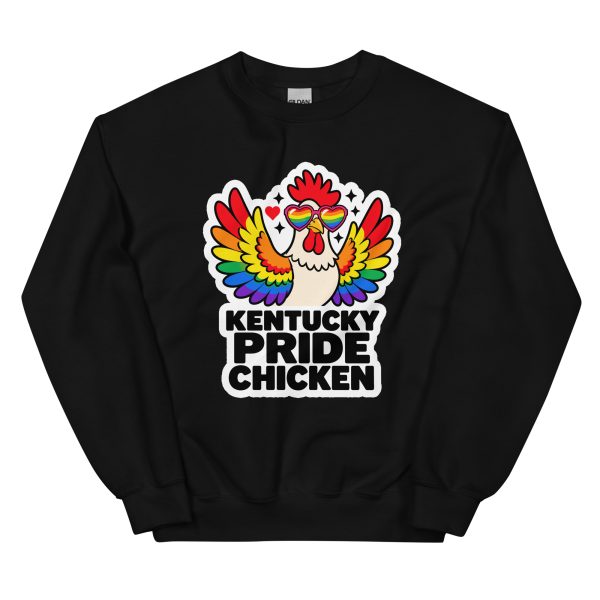 Kentucky Pride Chicken - Pride LGBTQ Queer Community - Unisex Sweatshirt