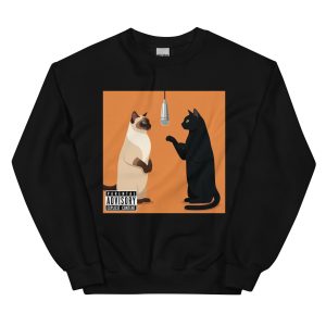 Walk It, Meow It - Quavo Hotel Lobby AI Rappers Colors - Unisex Sweatshirt