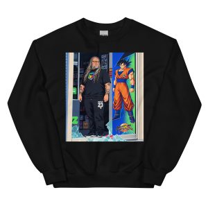 French Goku Hero - Pierre Micromania Nice France Unrest Glass Dragon Ball - Unisex Sweatshirt