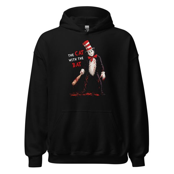 The Cat with the Bat - Serial Killer Doctor Seuss Hat Mike Myers - Unisex Hoodie