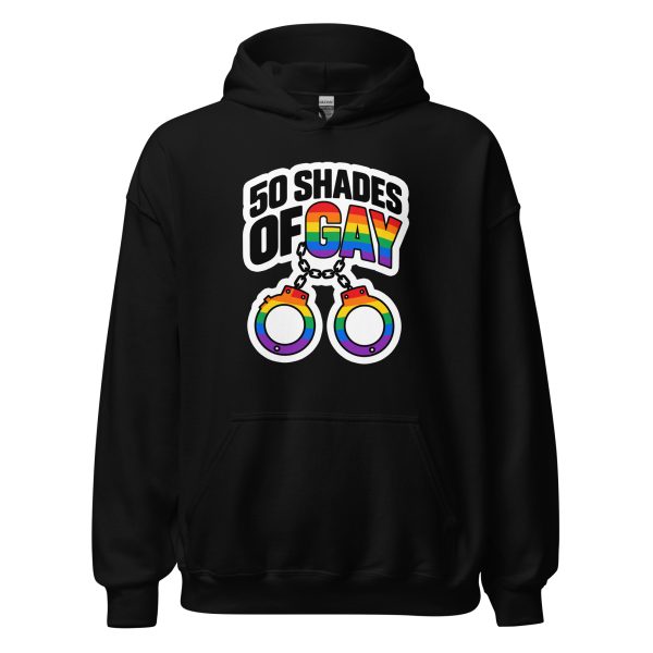 50 Shades of Gay - Pride LGBTQ Queer Community - Unisex Hoodie